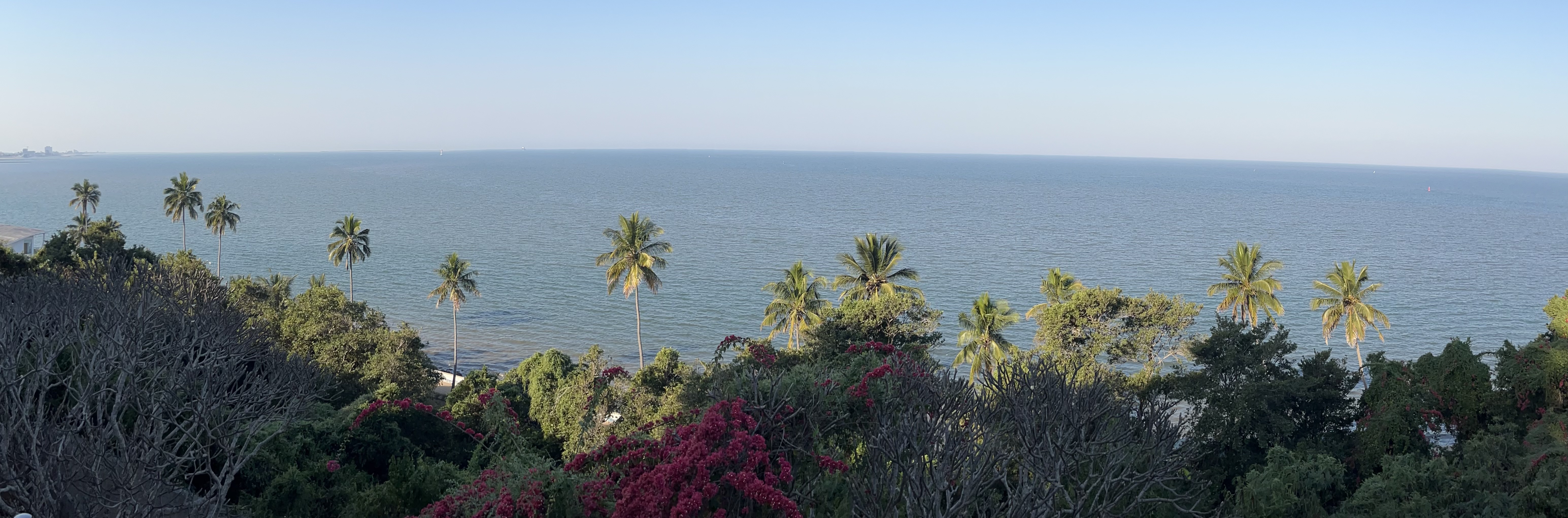 Sea view from Maputo